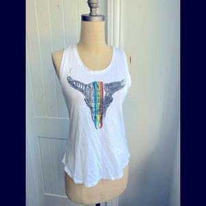 Californian Vintage girl  tank top size 14Y